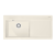 Zlewozmywak ceramiczny Franke MYTHOS MTK 611-100 LEWA KOMORA KREMOWY 124.0379.853